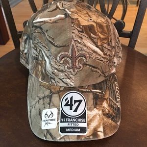 NWT New Orleans Saints 47 Brand NFL Fitted Hat
